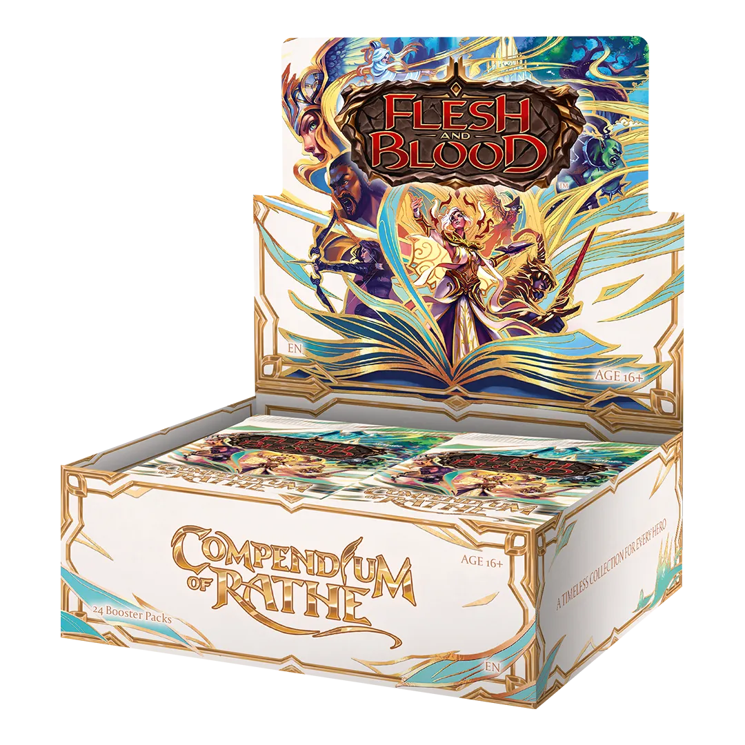 Compendium of Rathe Booster Box Display