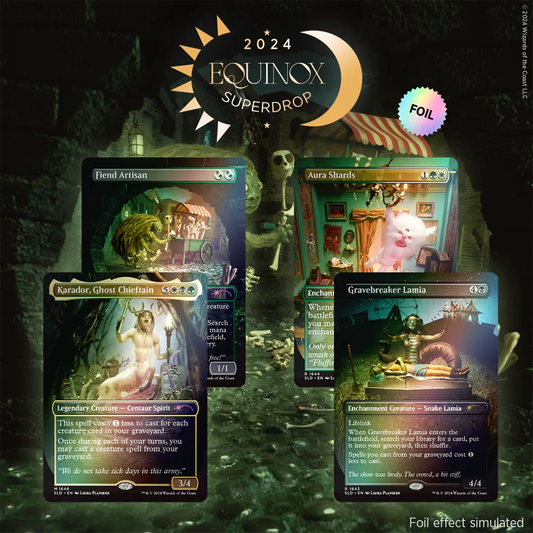Secret Lair Drop - Diabolical Dioramas [Rainbow Foil Edition]