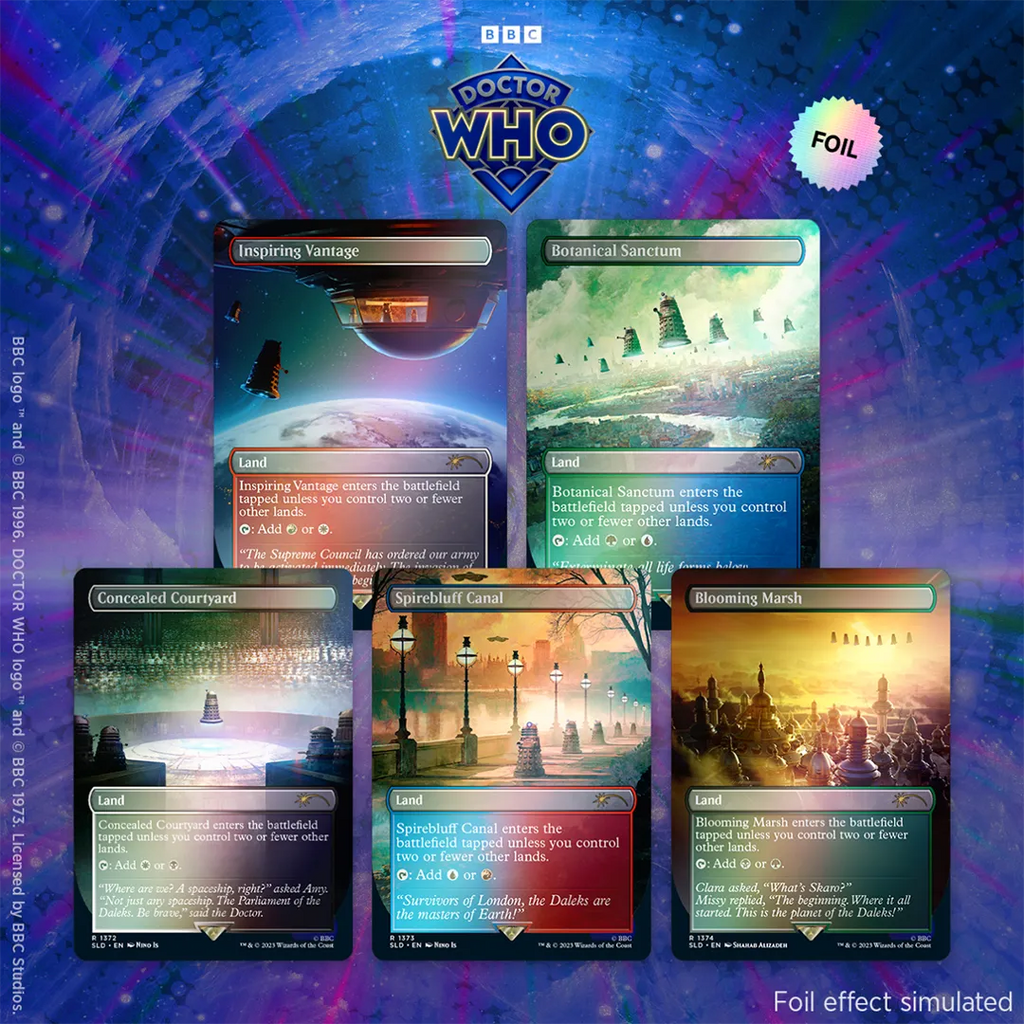 Secret Lair Drop - Secret Lair x Doctor Who: The Dalek Lands [Traditional Foil Edition]