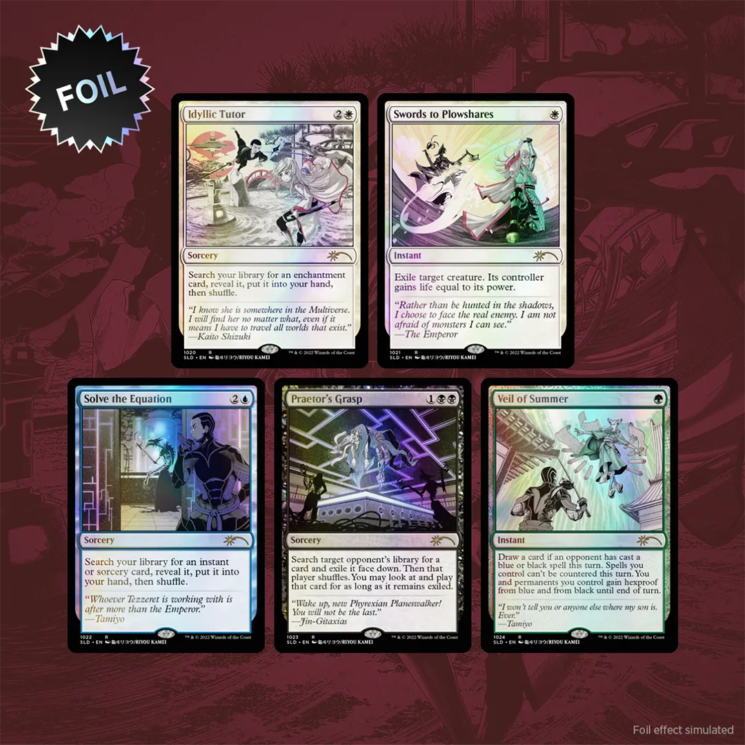 Secret Lair Drop - Kamigawa: the Manga: the Cards [Foil Edition]