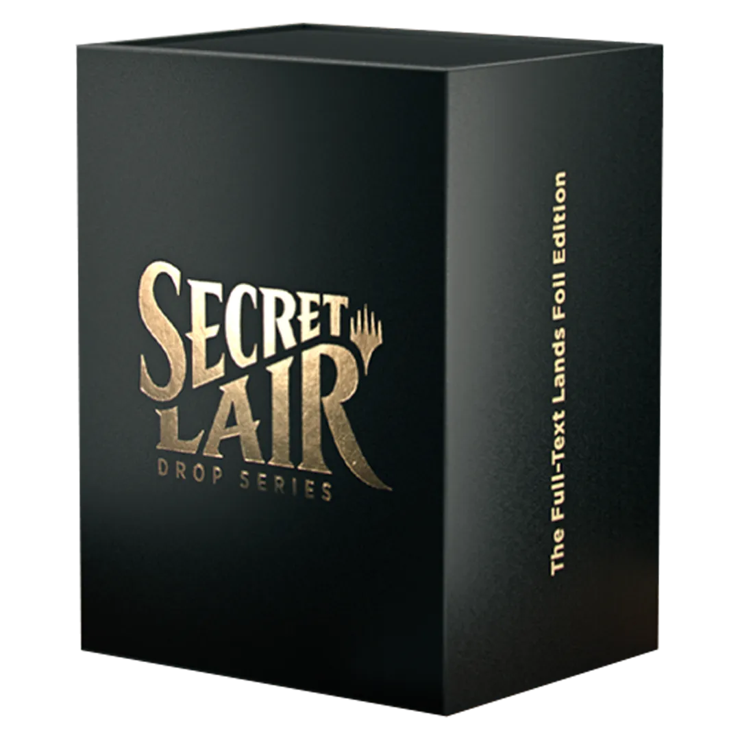 Secret Lair Drop - The Full-Text Lands [Foil Edition]