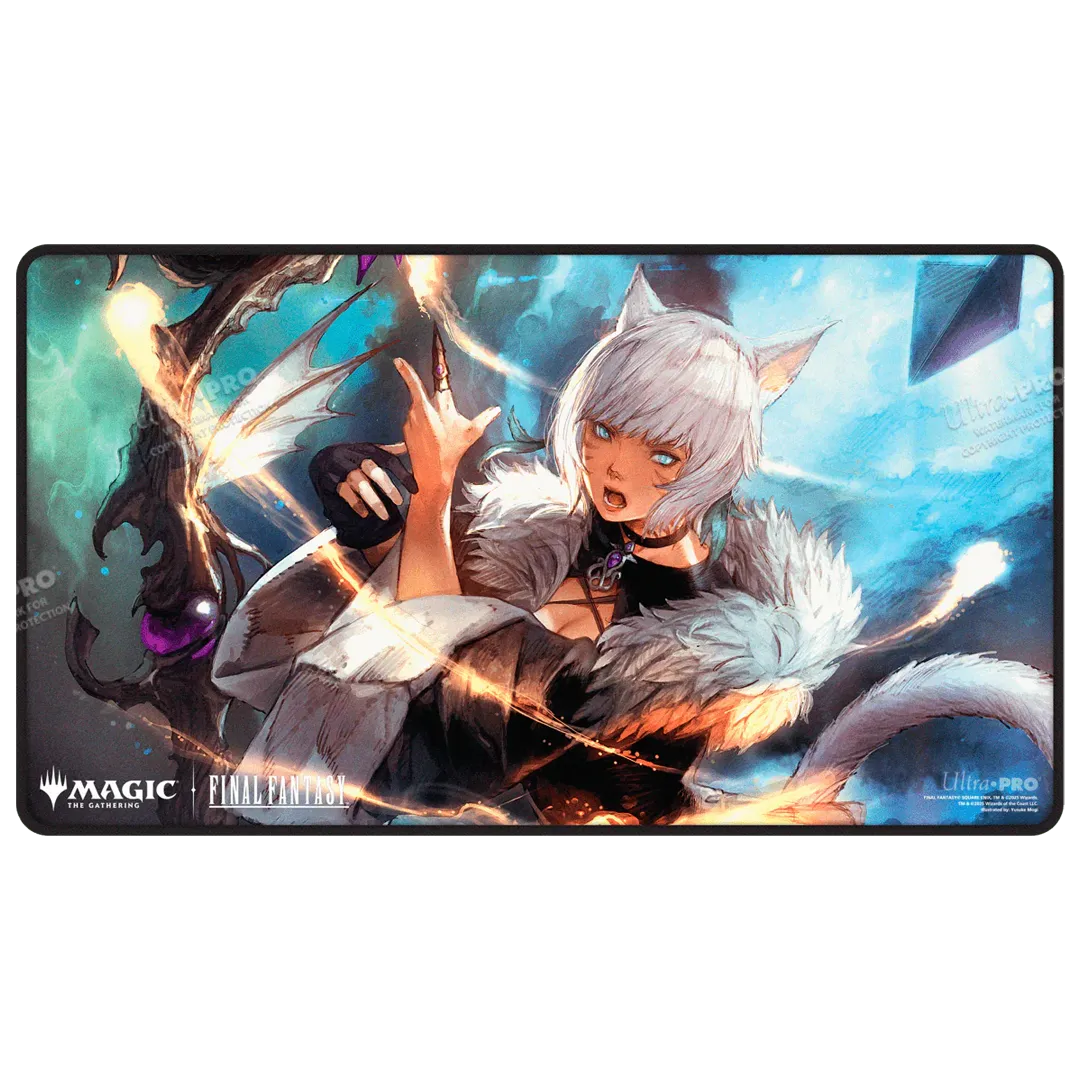 Magic: The Gathering FINAL FANTASY Y'shtola Rhul Black Stitched Playmat